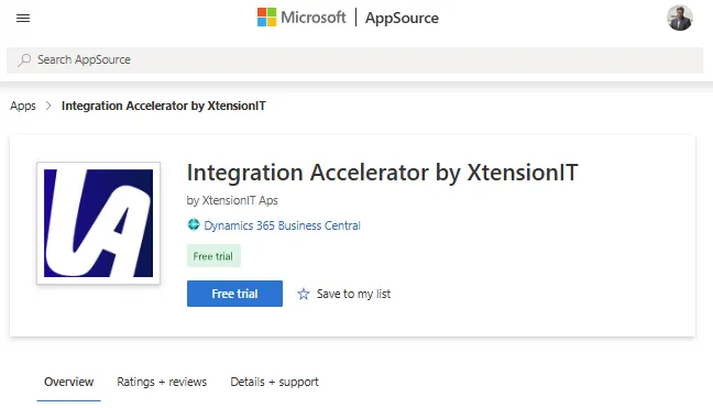 Integration Accelerator free trial