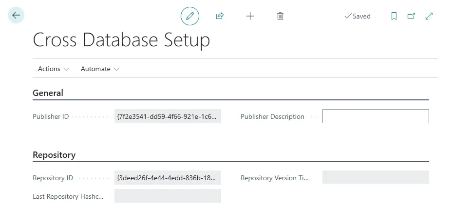 Multi Environment Setup