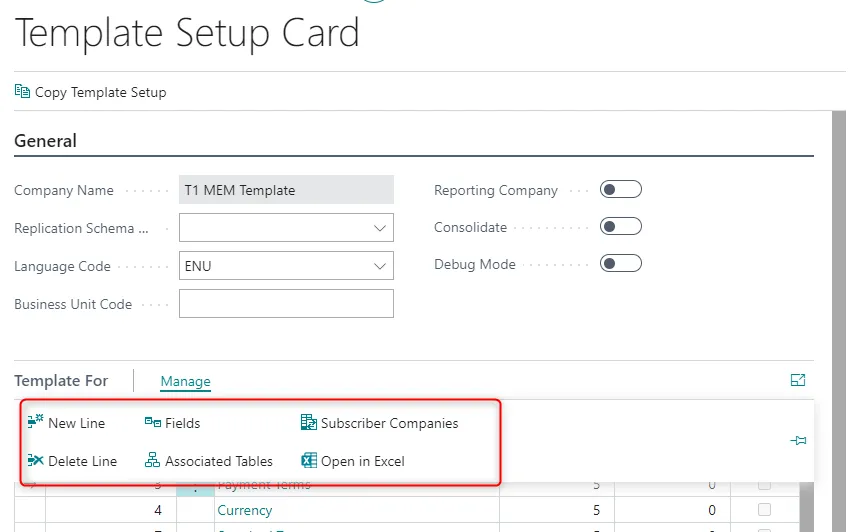 Setup Associated Tables