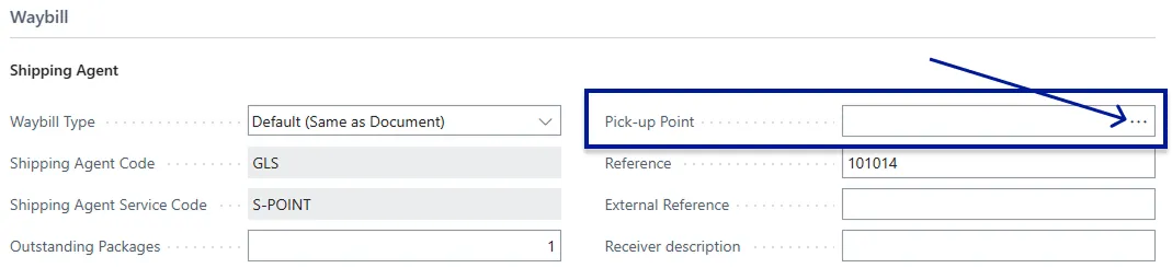 Pick-up Point