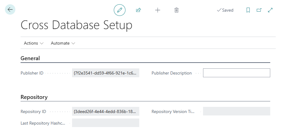 Multi Environment Setup