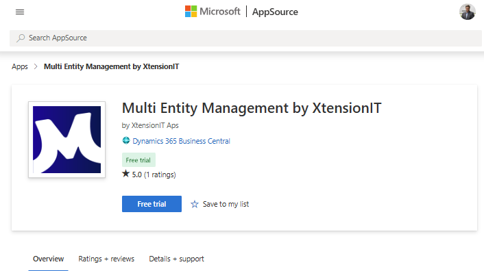 Multi Entity Management free trial