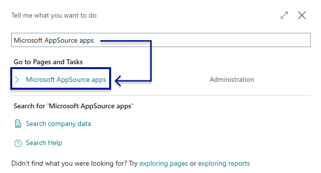 Microsoft AppSource apps